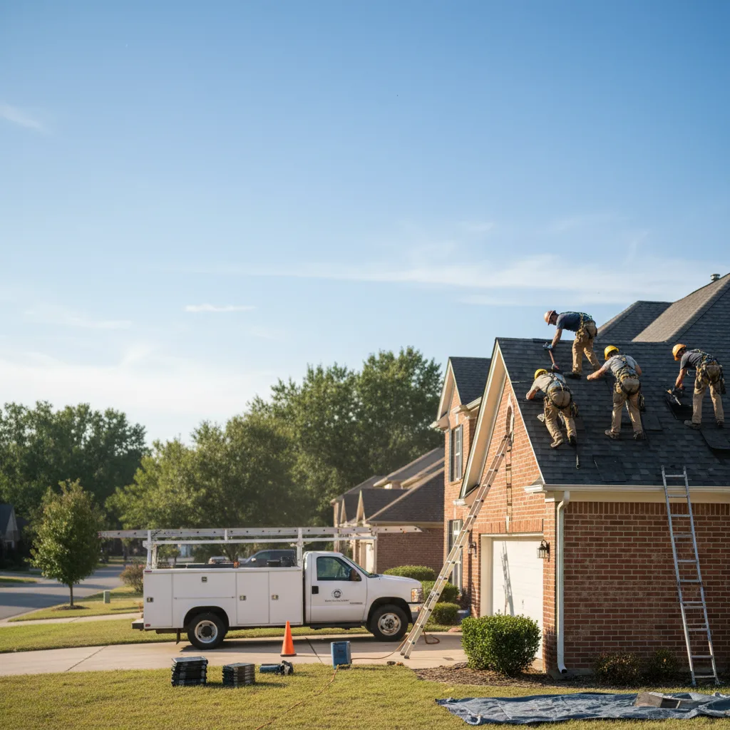 Roof Repair in Bluemont
